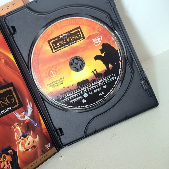 Disney The Lion King Special Platinum Edition DVD 2 Disc Set - Picture 5 of 7
